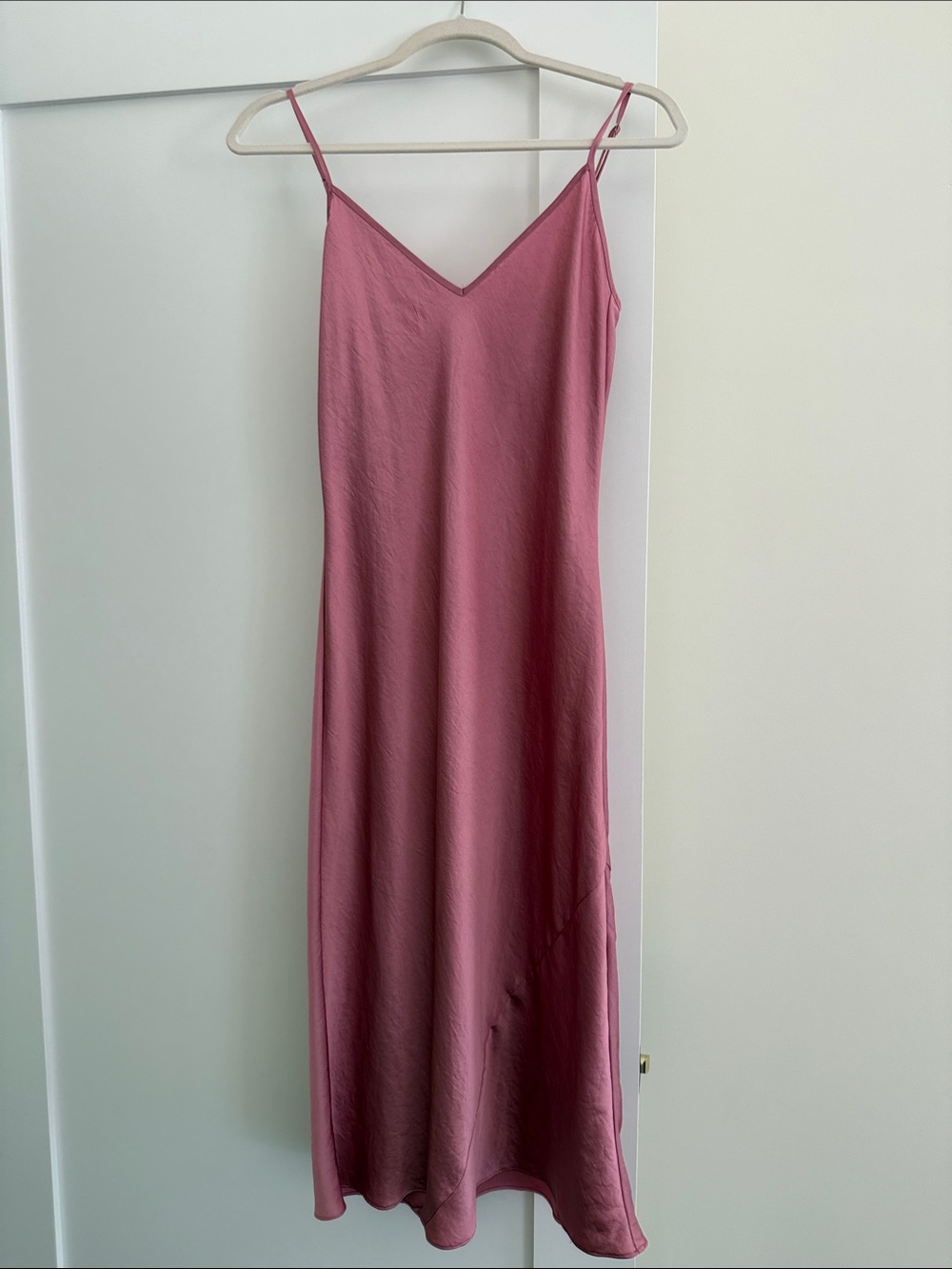 Pink slip dress by Wilfred
